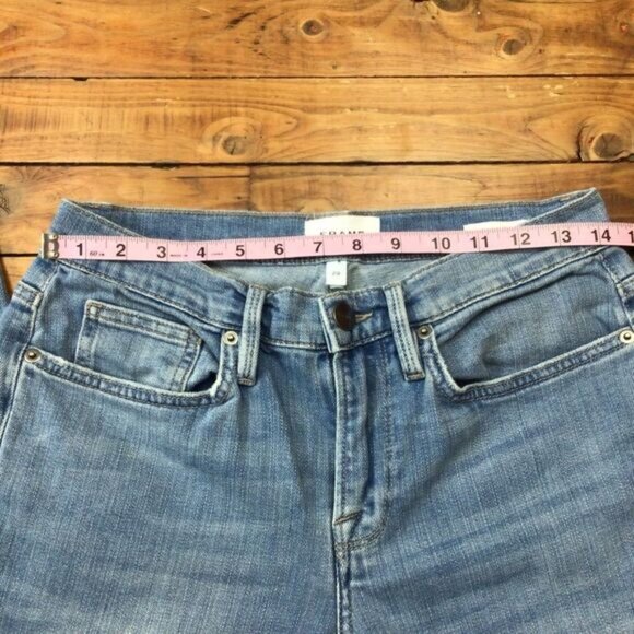 FRAME Denim men jeans L’homme skinny lightweight denim soft blue size 29 - Picture 8 of 9